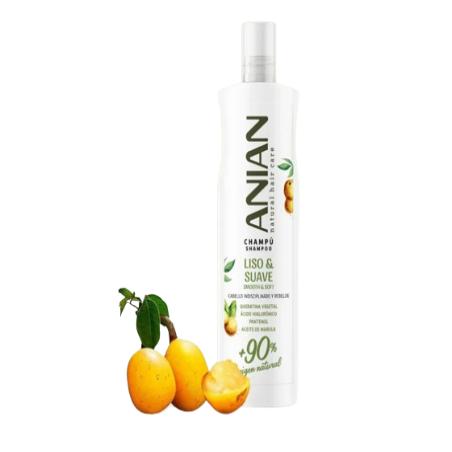 CHAMPU ANIAN LISO & SUAVE B/400 ML.