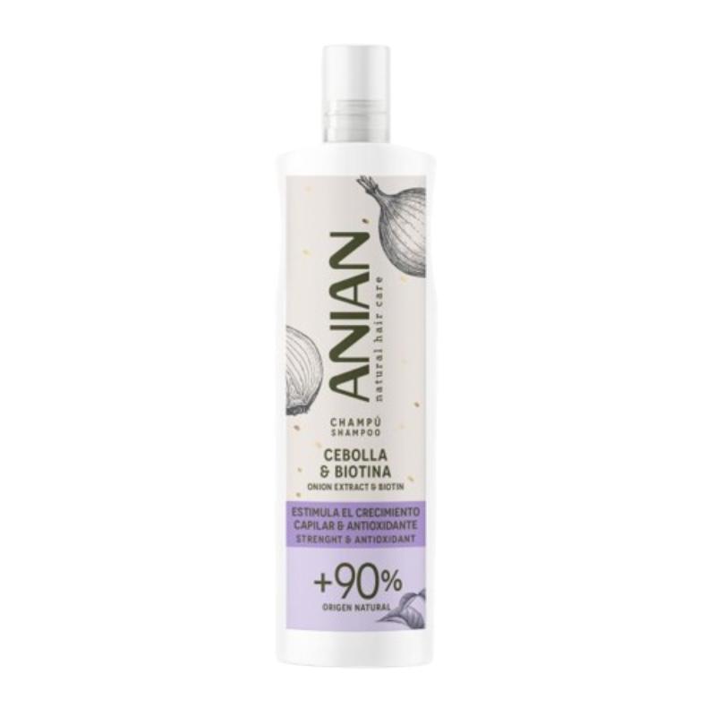 CHAMPU ANIAN CEBOLLA Y BIOTINA ANTIOXIDAN. B/400ML