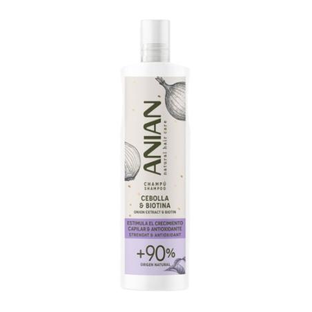 CHAMPU ANIAN CEBOLLA Y BIOTINA ANTIOXIDAN. B/400ML