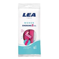MAQUINILLA DEPILAR LEA WOMEN EMERGING B/ 5 UD