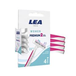 MAQUINILLA DEPILAR LEA WOMEN PREMIUM 2 P/4 UD