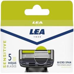 MAQUINILLA CARGADOR LEA SENSITIVE 5 HOJAS PACK-4UD