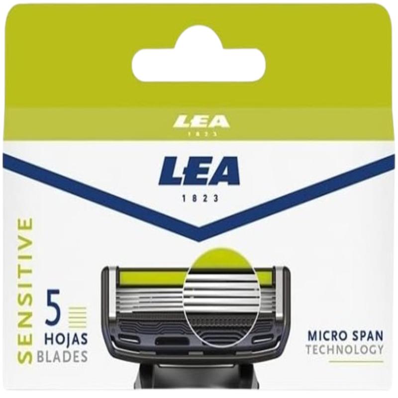 MAQUINILLA CARGADOR LEA SENSITIVE 5 HOJAS PACK-4UD