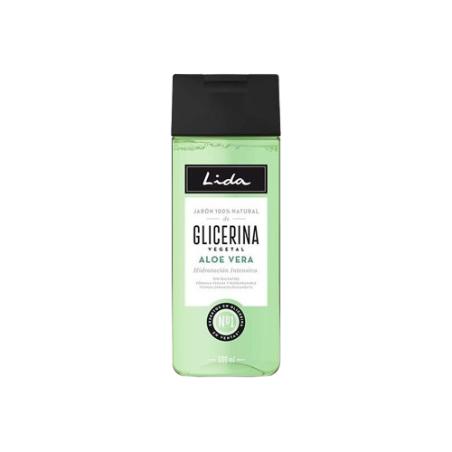 GEL BAÑO LIDA 100%.NATUR ALOE VERA B/600 ML
