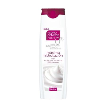 GEL BAÑO HIDRO/GENESSE MAX. HIDRATACION B/800 ML