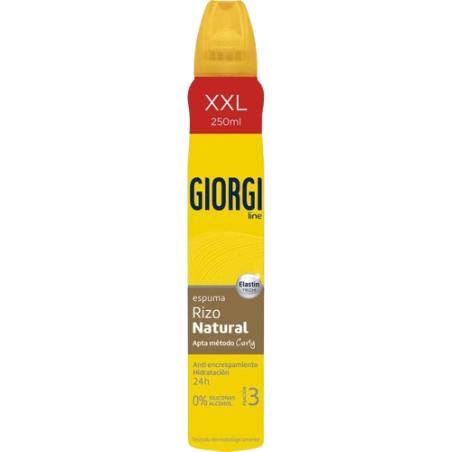 ESPUMA FIJ. GIORGI RIZO NATURAL XXL  SPRAY 250ML