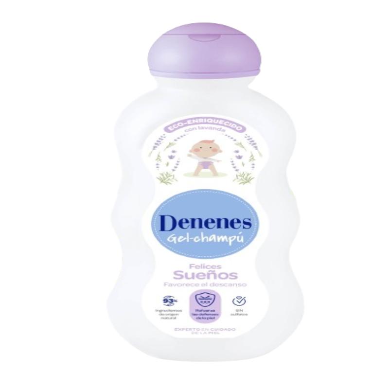 GEL BAÑO/CHAMPU DENENES FELICES SUEÑOS B/500 ML