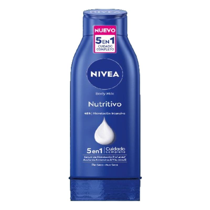 LOCION CORPORAL NIVEA NUTRITIVA AZUL DF/400 ML