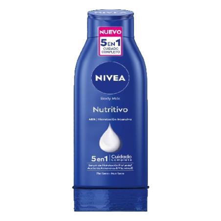 LOCION CORPORAL NIVEA NUTRITIVA AZUL DF/400 ML