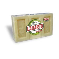 JABON NATURAL LAGARTO 600 GR PACK-3 UD 