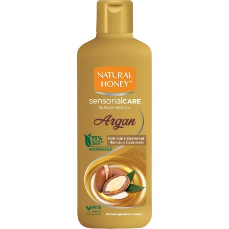 GEL BAÑO NATURAL HONEY ELIXIR ARGAN B/650 ML