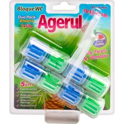LIMPIADOR WC AGERUL AIRE MONTAÑA 5EN1 AP+RECAMBIO