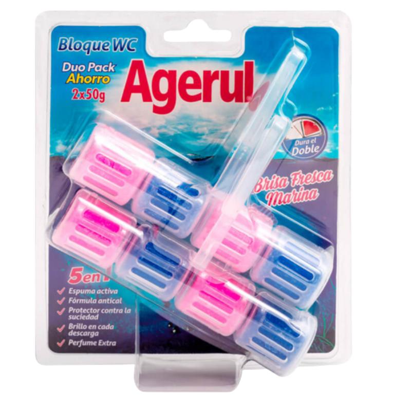 LIMPIADOR WC AGERUL BRISA MARINA 5EN1 AP+RECAMBIO