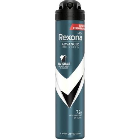 DESODORANTE REXONA MEN INVISIBLE 72H SP/200 ML