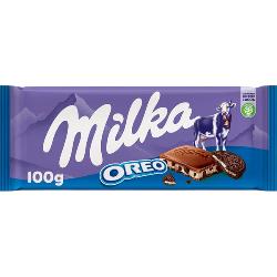 CHOCOLATE MILKA OREO T/100 GR