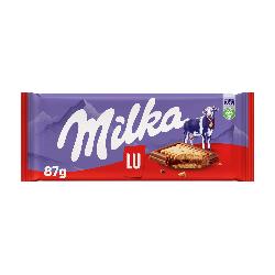 CHOCOLATE MILKA LU 87 GR