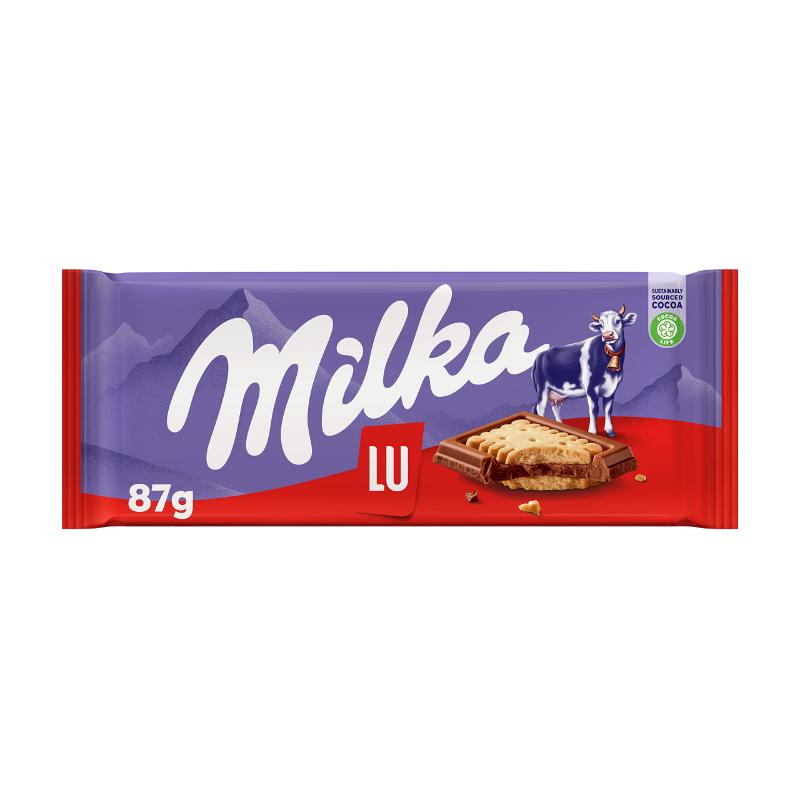 CHOCOLATE MILKA LU 87 GR