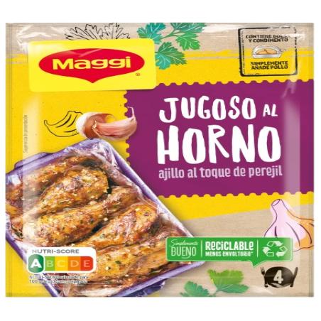 PREPARADO AL HORNO POLLO/AJO  MAGGI B/31 GR