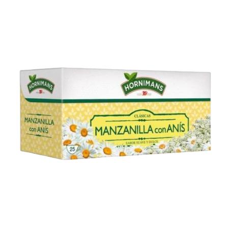 MANZANILLA HORNIMANS CON ANIS EST/25 UD