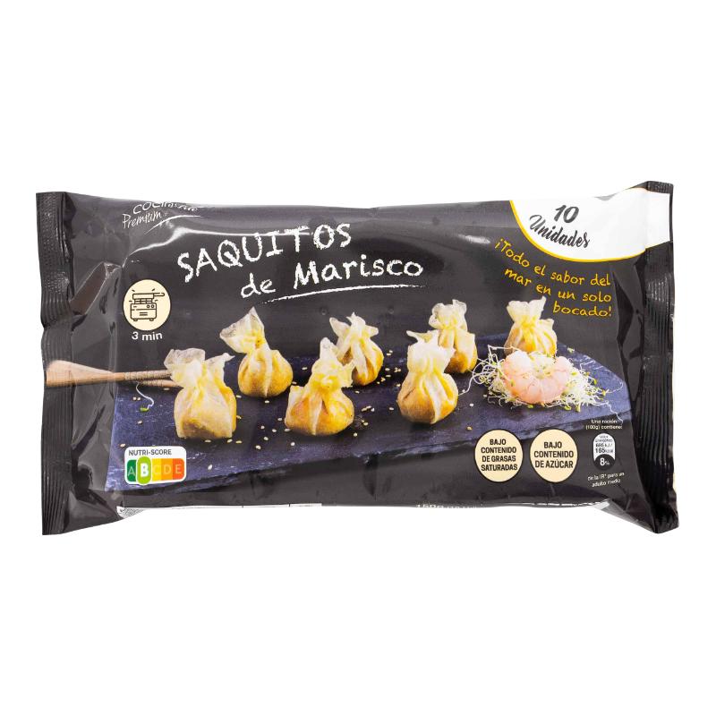 COCINARTE SAQUITOS DE MARISCOS EST/10.UD