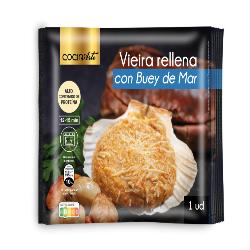 COCINARTE VIEIRA RELLENA BUEY MAR 110 GR PIEZA