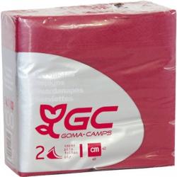SERVILLETA 40X40 "GC" 2/C BLANCA P/100 UD
