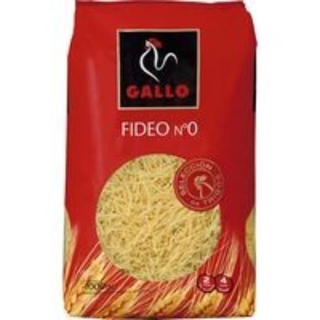 FIDEO GALLO C/0 FINOS BOLSA/250 GR