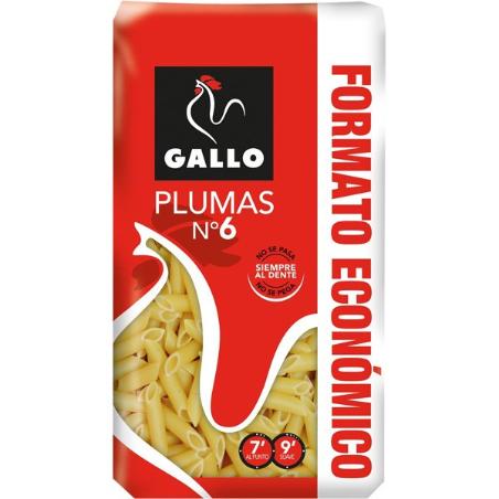 MACARRONES GALLO PLUMA 6 B/ 1KG