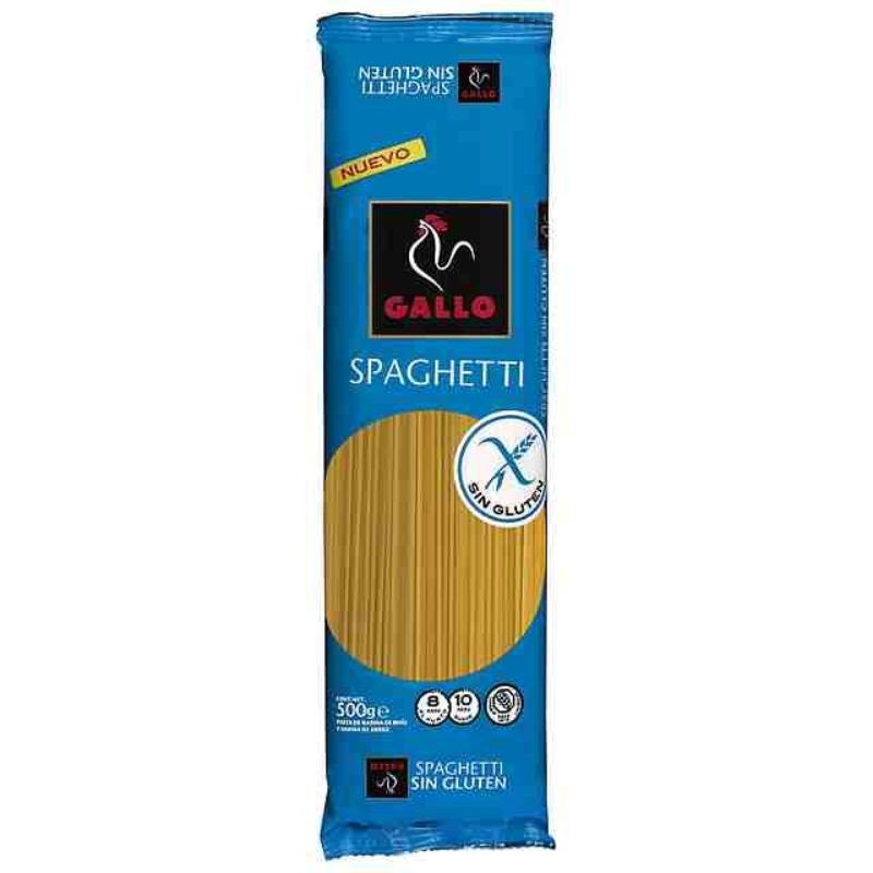 SPAGHETTI GALLO S/GLUTEN MAIZ B/450 GR