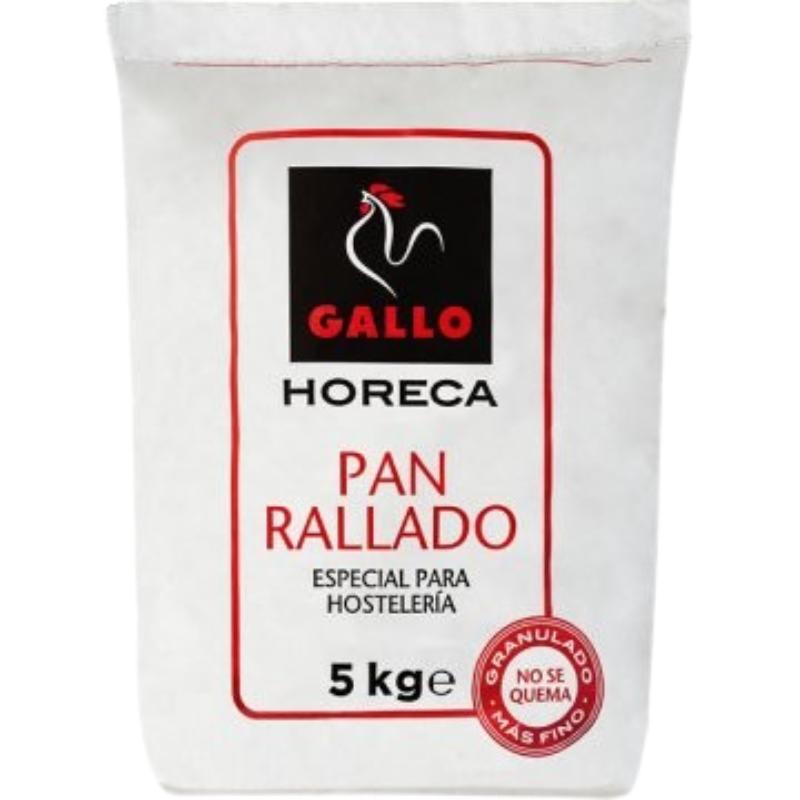 PAN RALLADO GALLO SACO 5 KG