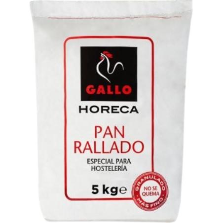 PAN RALLADO GALLO SACO 5 KG