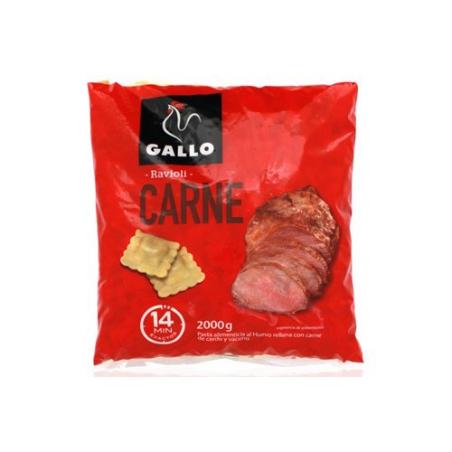 RAVIOLI CARNE GALLO B/ 2 KG