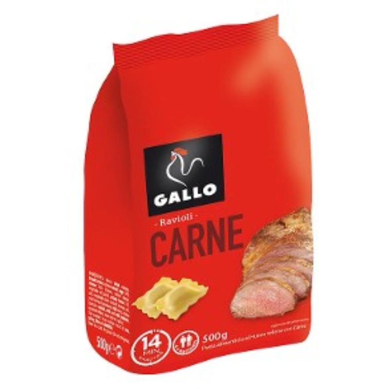 RAVIOLI CARNE GALLO B/ 500 GR