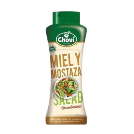 SALSA MIEL Y MOSTAZA SECO CHOVI BOTELLA 820 ML
