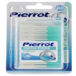CEPILLO INTERDENTAL PIERROT TOOTHPICKS P/40 UD