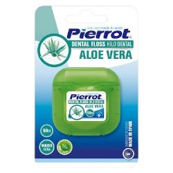 HILO DENTAL PIERROT ALOE VERA 50M UNIDAD