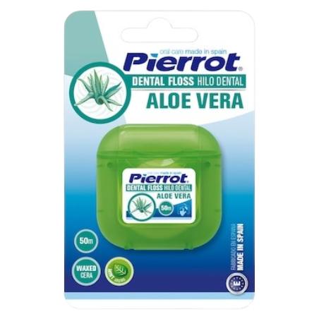 HILO DENTAL PIERROT ALOE VERA 50M UNIDAD