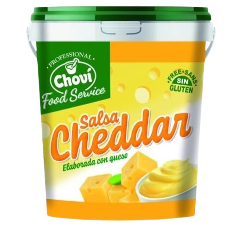 SALSA CHEDDAR CHOVI CUBO 1 KG