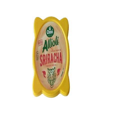 SALSA ALI-OLI/SIRACHA CHOVI REFRIG. T/120 ML