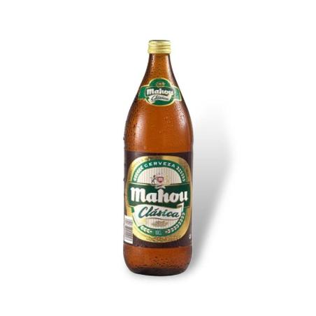 CERVEZA MAHOU CLASICA BOTELLA 1 L