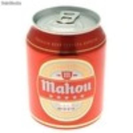 CERVEZA MAHOU 5***** LATA MINI ROJA 25.CL