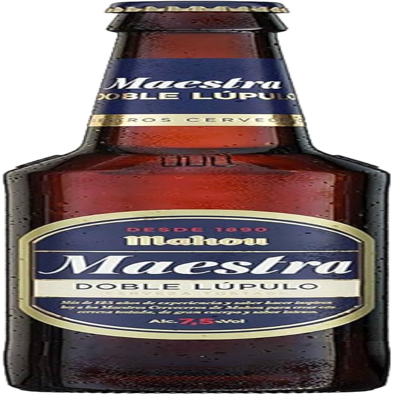 CERVEZA MAHOU MAESTRA-7.5%.X. BOTELLA 33.CL.