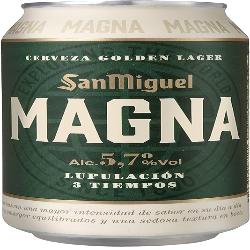 CERVEZA SAN MIGUEL MAGNA 5.7% LATA-33.CL
