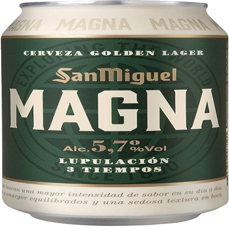 CERVEZA SAN MIGUEL MAGNA 5.7% LATA-33.CL