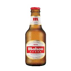 CERVEZA MAHOU 5***** BOTELLA 33 CL.UD. (OJO)