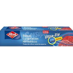 BOLSA CONGELACION ALBAL ZIPLOC MEDIANA P/20 UD