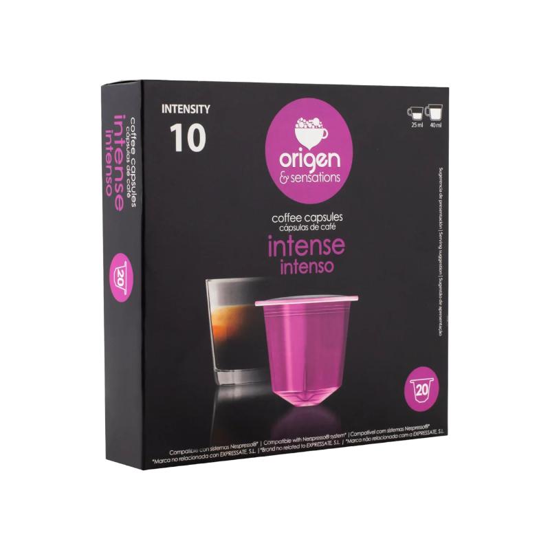 CAFE ORIGEN INTENSO COMPAT NESPRESSO P/20 UD