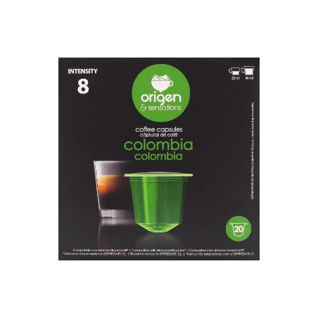 CAFE ORIGEN COLOMBIA COMPAT NESPRESSO P/20 UD