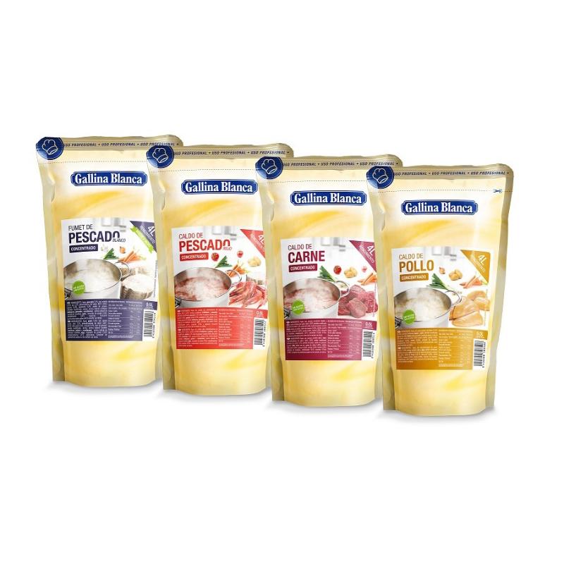 CALDO CARNE LIQUIDO/CONCT.G.B.0.50L 4.L.