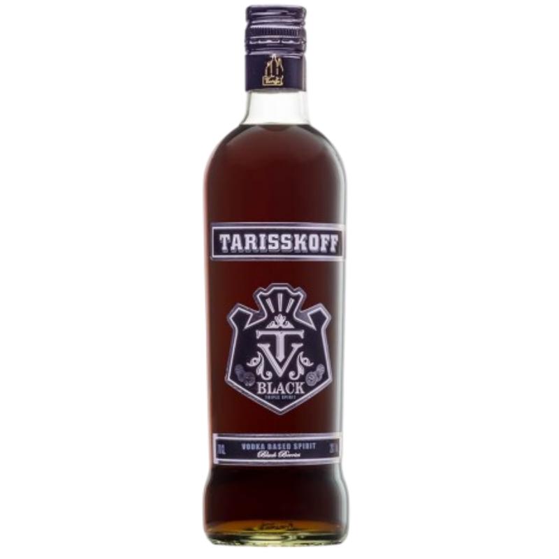 VODKA TARISSKOFF BLACK (NEGRA) 20º  BOTELLA 70 CL